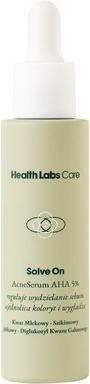 Health Labs Care Healthlabs Solve On Acneserum Aha 5% Sérum multifonctionnel pour le visage avec imperfections 30Ml (30 ml)