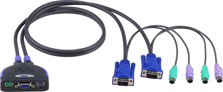 Immagine prodotto Aten Switch KVM PS/2 a 2 porte CS62S