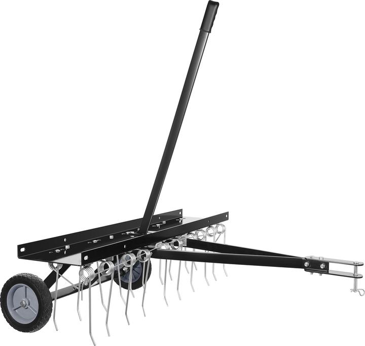 Wiltec Vertikutierer 100cm für Aufsitzmäher Rasenlüfter Rasenpflege Rasentraktor