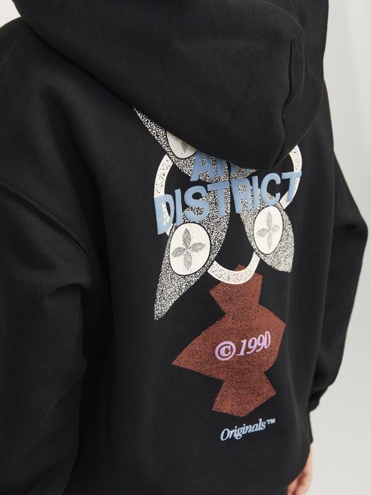 Produktbild Jack & Jones Jornoho Back Graphic Sweat Hood Mni (128)