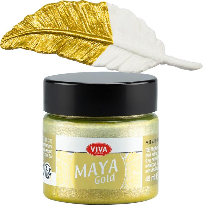 Image du produit Viva Decor Maya Gold, 45ml (Ferraille d'or, 45 ml)