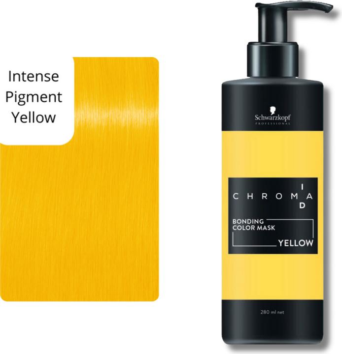 Produktbild Schwarzkopf Professional Chroma ID Intense Bonding Color Mask Yellow 280 (280 ml)