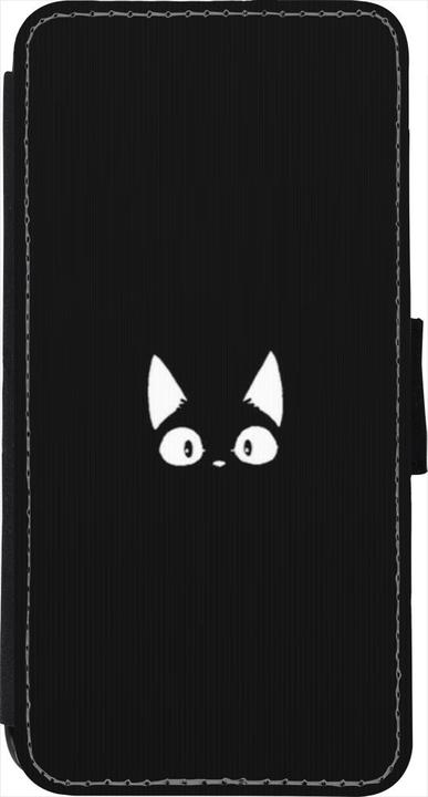 Actual product image PhoneLook Cover Wallet black Funny cat on black (Apple iPhone 7)