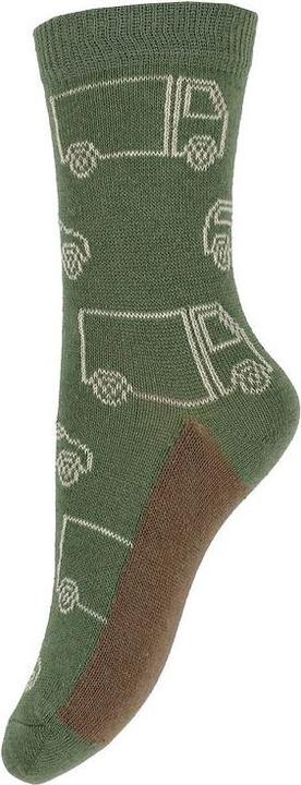 Produktbild Minymo Socken bedruckt 5er Set Cocoa Brown Gr. 35 - 38 (5er Pack, 35 - 38)