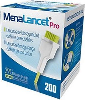 Actual product image Menarini Menalancet Pro 29g 200 Lancets by (Lancets)