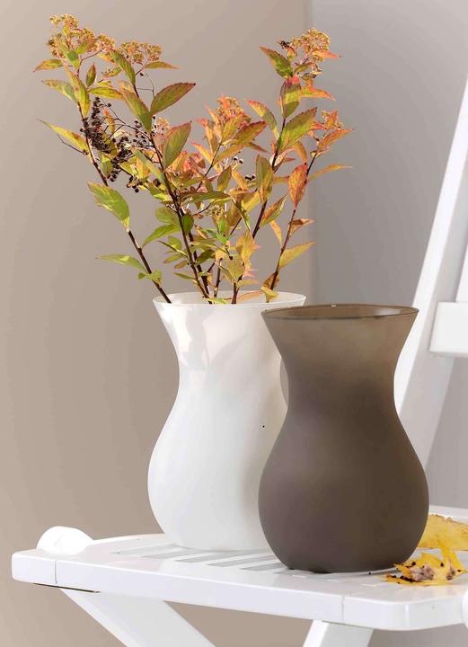 Actual product image Ritzenhoff & Breker ANNALENA" flower vase, brown matt (1 x, 12 x 12 x 18 cm)