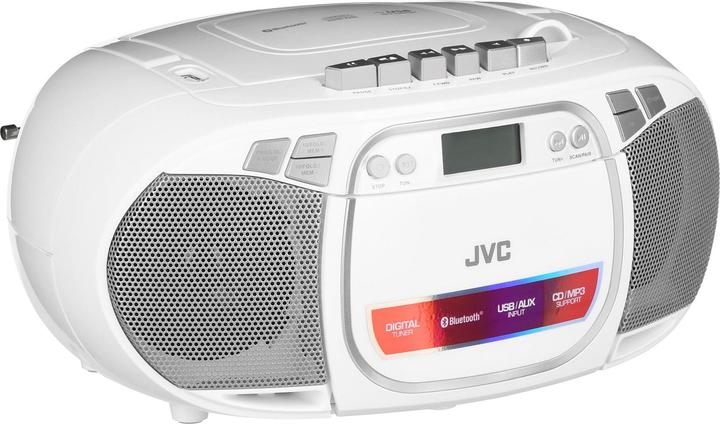 JVC RC-E451W CD player Portable CD player White (VHF, Bluetooth)