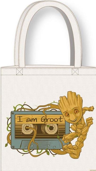 Actual product image Cerdá Guardians of the Galaxy tote bag I am Groot