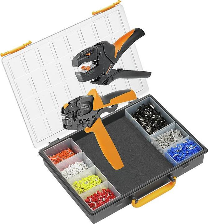 Actual product image Weidmüller Crimping pliers set wire end ferrules