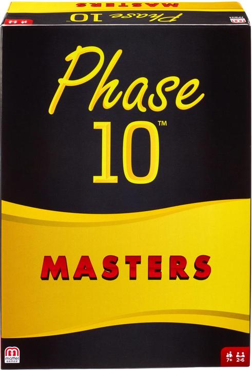 Productafbeelding Mattel Games Phase 10 Masters kaartspel (Duits)