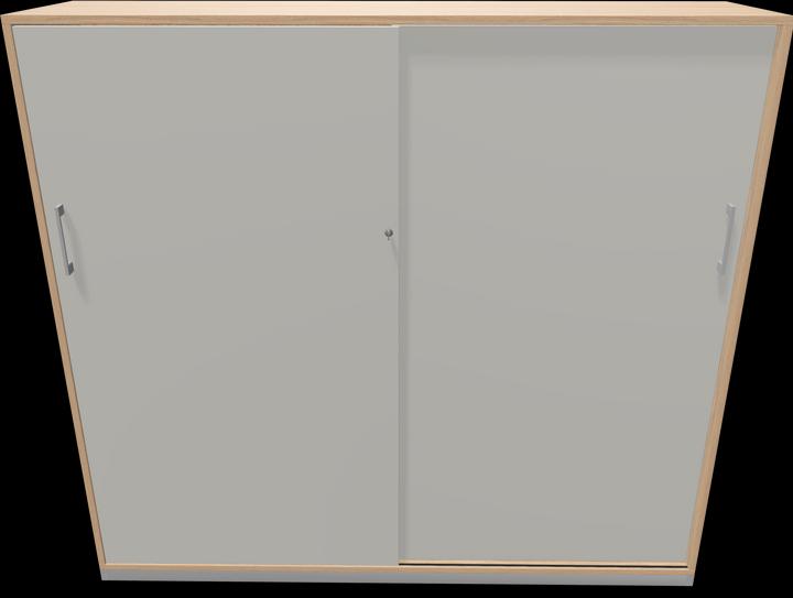 Actual product image Narbutas Choice sliding door cabinet (160 x 40 x 146.5 cm)