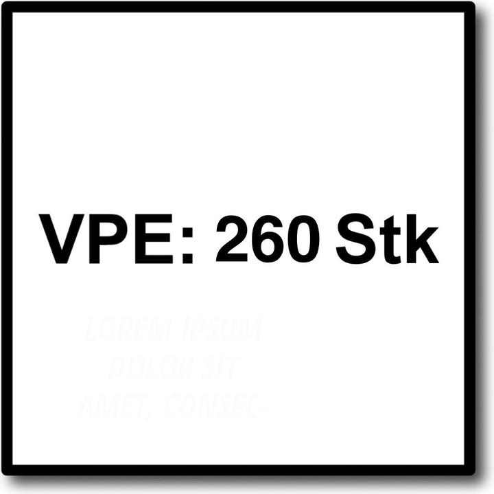 Actual product image Kreg Pocket hole screw range (260 Screws per piece)