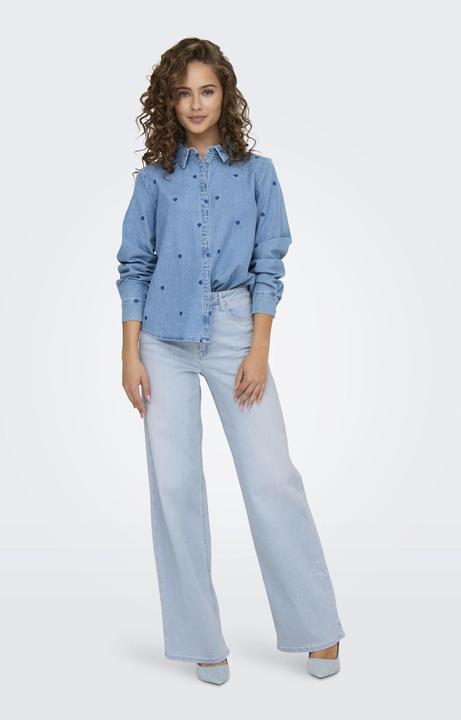Produktbild Only ONLMADISON Hohe Taille Weiter Beinschnitt Jeans Jeans mit weitem Bein (L)