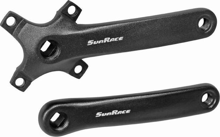 Produktbild SunRace mtb-kurbeln alu für gehäuse vierkantachse fcm800 mono (175 mm)