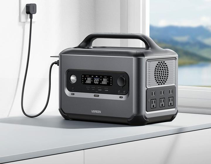 Productafbeelding Ugreen PowerRoam GS1200 draagbare energiecentrale grijs 1200W (1024Wh) (1024 Wh, 12 kg)