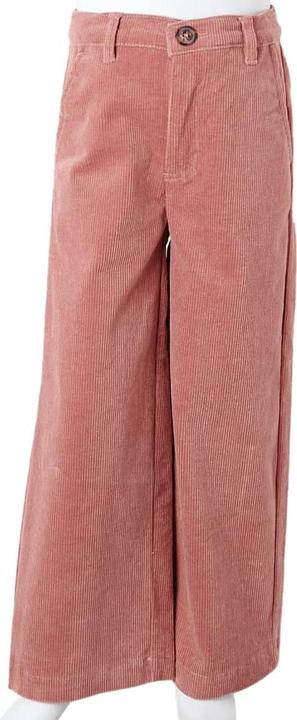 Produktbild VidaXL Kinderhose Cord Altrosa 92,Material: 90 % Baumwolle. 8 (92)