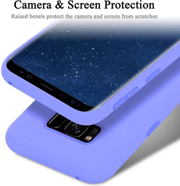 Immagine prodotto Cadorabo Copertura della cassa del silicone liquido TPU (Samsung Galaxy S8+)