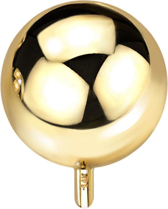 Immagine prodotto Star Piercing Pallina senza fili in oro 14k (senza ottone, Oro 14k)