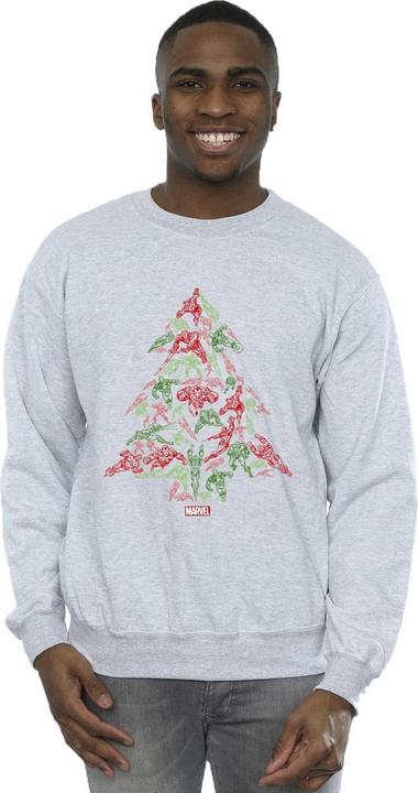 Produktbild Avengers Christmas Tree Sweatshirt (5XL)