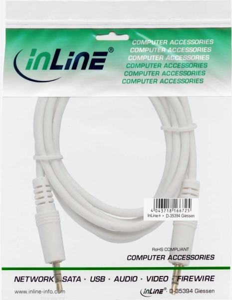 Immagine prodotto InLine 3.5mm-3.5mm (1 m, Connettore da 3,5 mm (AUX))