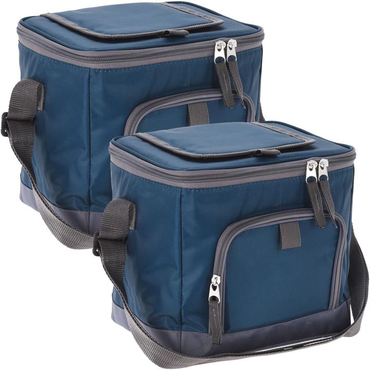 Immagine prodotto ProWorld Set di 2 borse frigo con tracolla da 8 litri, blu (8 l)