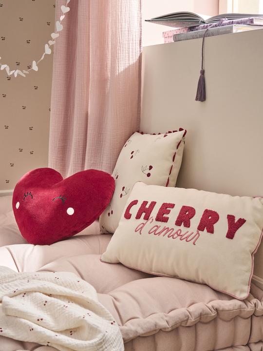 Produktbild Vertbaudet 3er-Set Kinderzimmer Kissen CHERRY