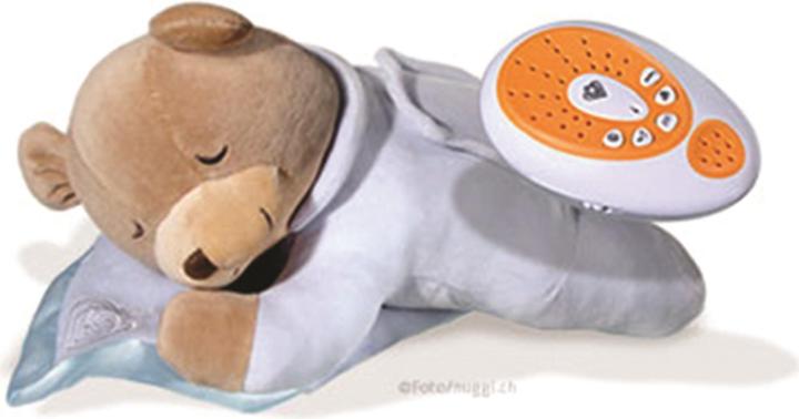 Actual product image Prince Lionheart Bear PLUS, "Tummy Sleep" with Silkie, ice