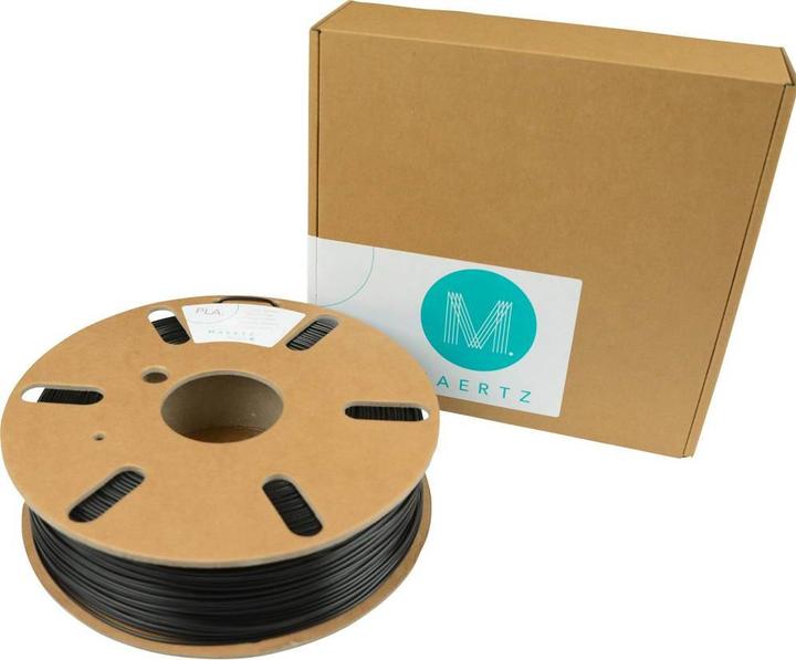 Produktbild Maertz Filament (PLA, 1.75 mm, 750 g, Schwarz)