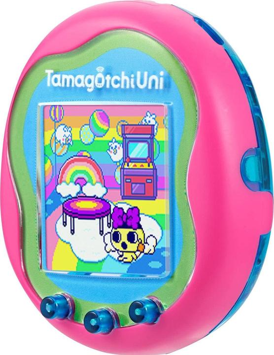 Immagine prodotto Bandai Tamagotchi Uni Rosa (Spagnolo, Tedesco, Multilingue, Italiano, Portoghese, Giapponese, Inglese, Francese)