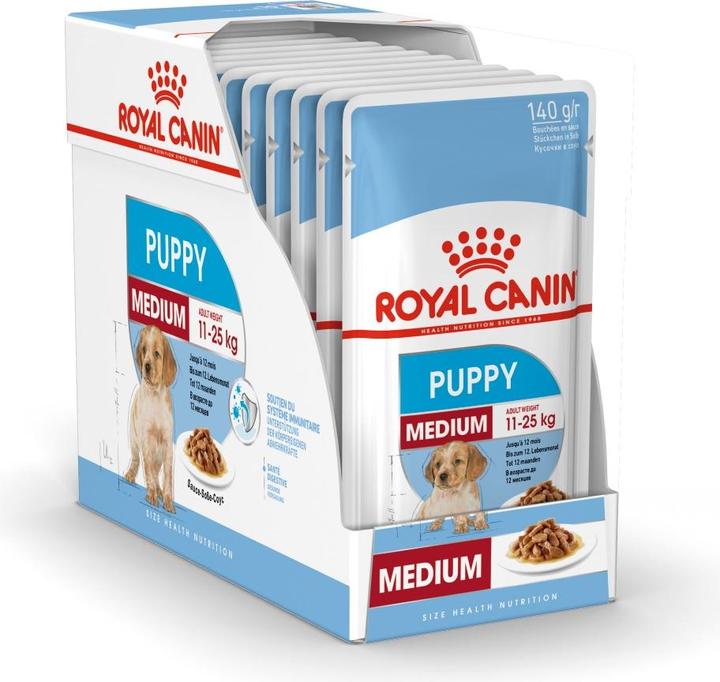Immagine prodotto Royal Canin SHN WET Cucciolo Medio (Cucciolo + gattino, 10 pz., 1400 g)