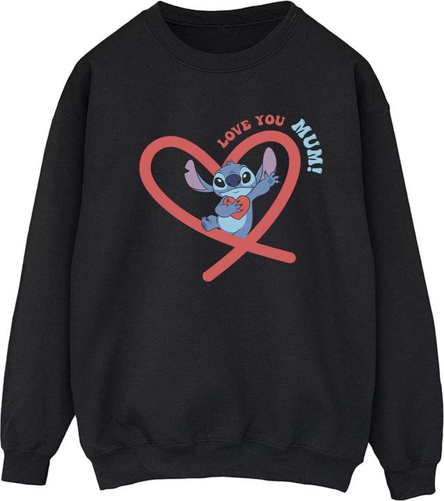 Disney Lilo & Stitch Love You Mum Sweatshirt (S)