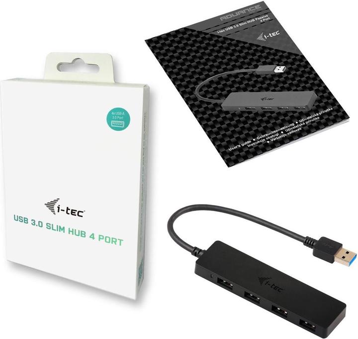 Image du produit i-tec U3HUB404 (USB-A, 4 Ports)