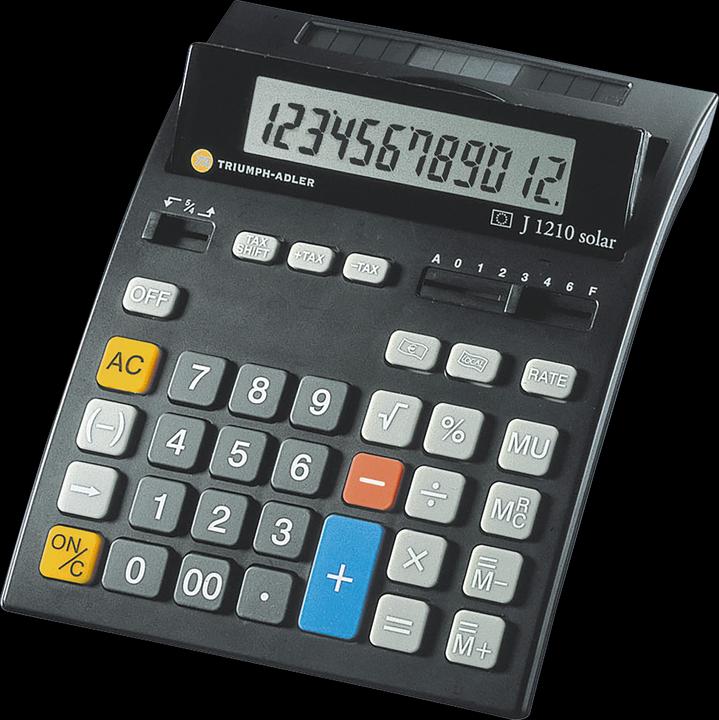 Produktbild Triumph-Adler Tischrechner J 1210 (Batterien)