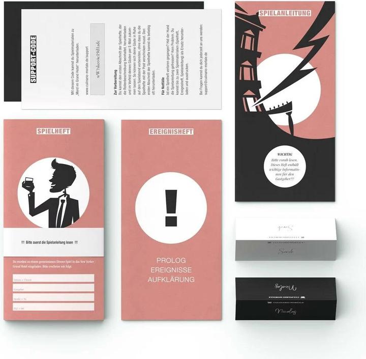 Actual product image Culinario Mortale Murder in the Grand Hotel - Crime Dinner (German)