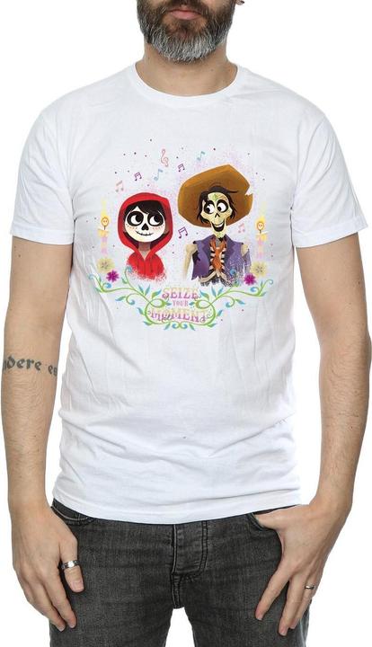 Actual product image Disney Mens Coco Miguel And Hector T-Shirt (XL)