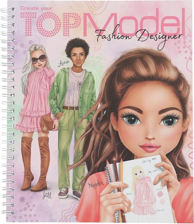 Image du produit Top Model Topmodel - Create Your TOPModel Colouring Book - (413582)