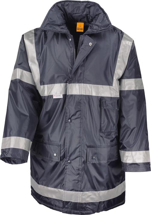 Actual product image Result Unisex Adult Management Reflective Coat (M)