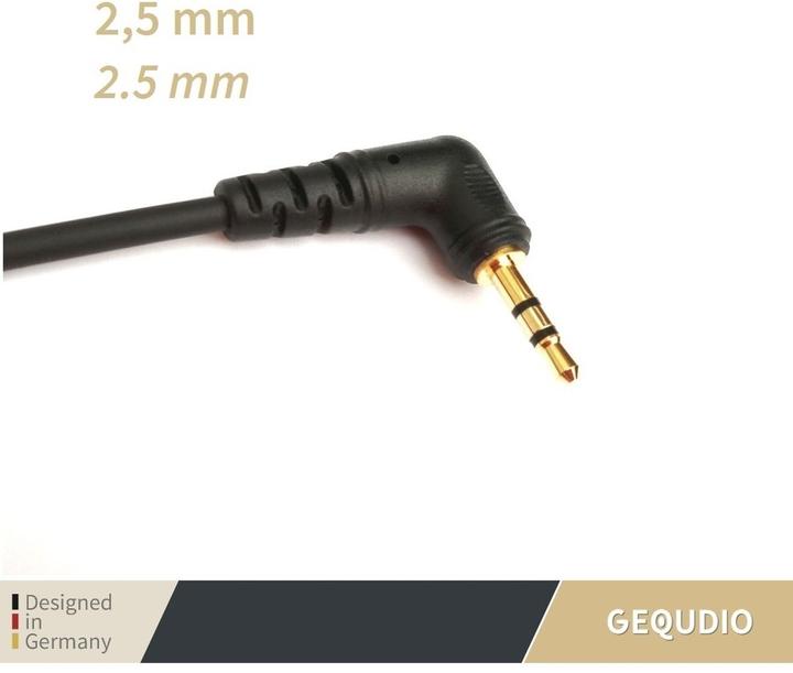 Produktbild Gequdio Headset 1-Ohr mit 2,5mm Klinke kompatibel für Gigaset/Cisco-SPA/Panasonic (Kabelgebunden)