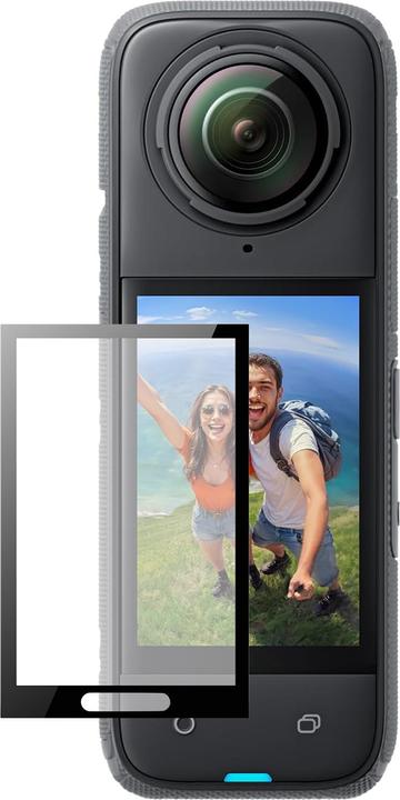 Actual product image Telesin Tempered film kit for Insta360 X4