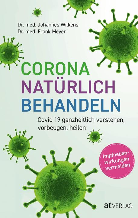 Actual product image Corona natürlich behandeln (German, Frank Meyer, John Wilkens, 2021)