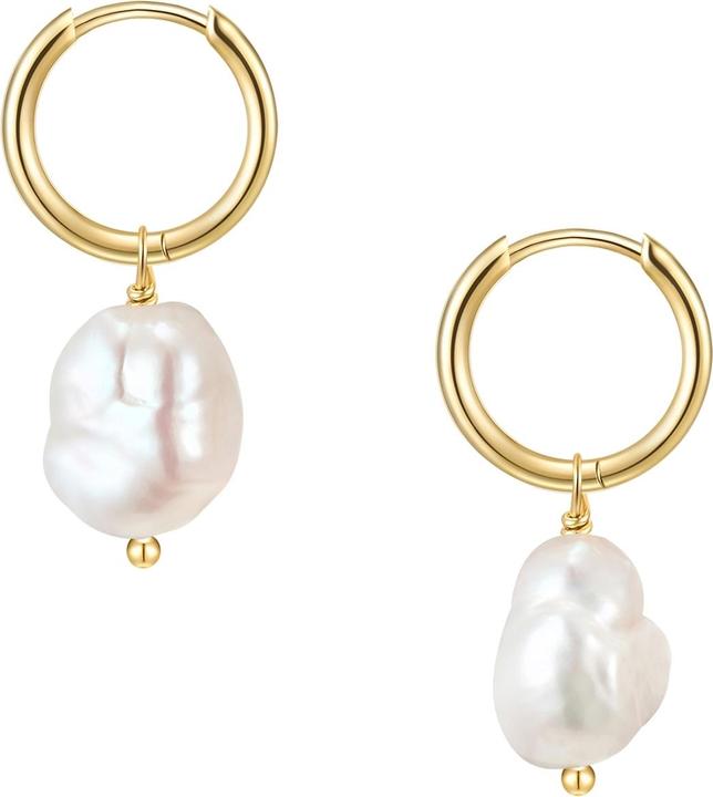 Produktbild Glanzstücke München Damen Sterling Silber Süsswasser-Zuchtperle gelbgold - 28411 (Sterling Silber)