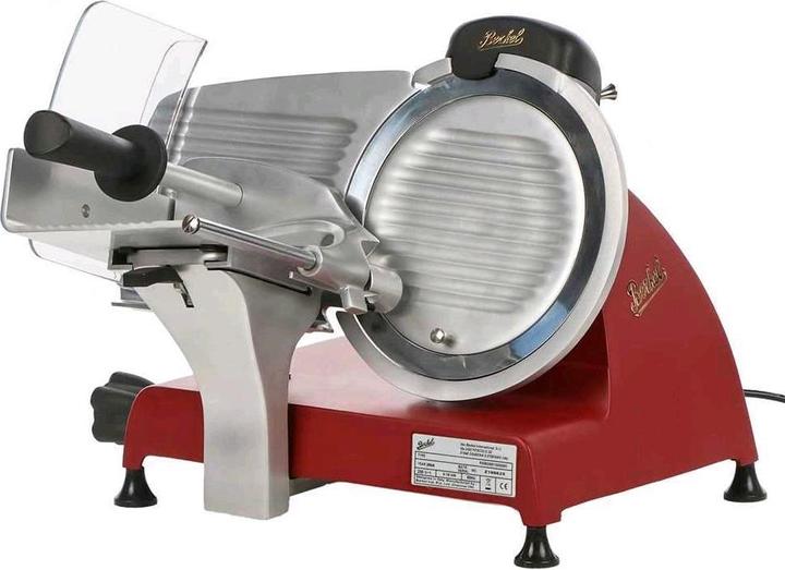 Immagine prodotto Berkel Affettatrice Red Line 250 rossa opaca con lama in acciaio da 250 mm