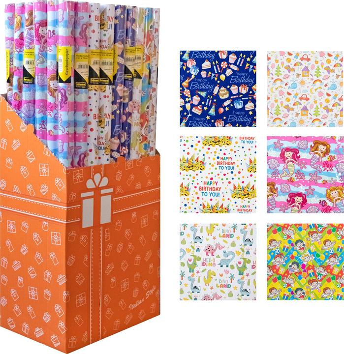 Produktbild Idena Geschenkpapier (Geschenkpapier, 6 x)