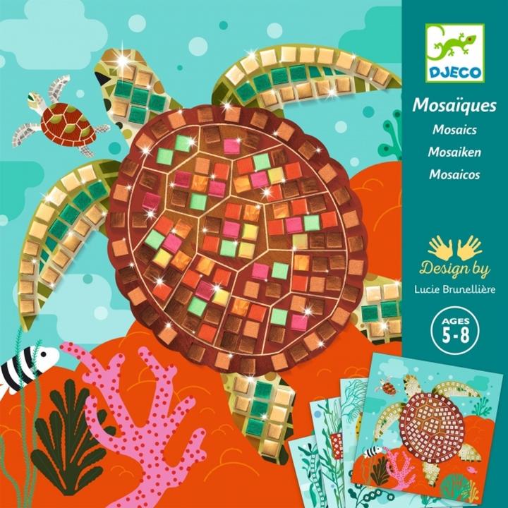 Djeco Kreatives Mosaikset - Karibische Tiere