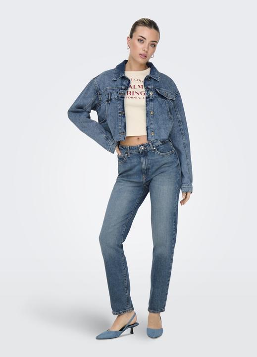 Produktbild Only ONLEMILY Hohe Taille Gerade geschnitten Jeans Straight-Fit jeans (26)