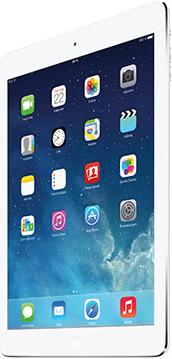 Image du produit Apple iPad Air (4G, 9.70", 16 Go, Blanc, Argent)