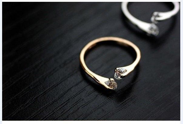 Produktbild Hermex Gold Ring RGP mit Zirkonia - Gold Gr. 60 (60)