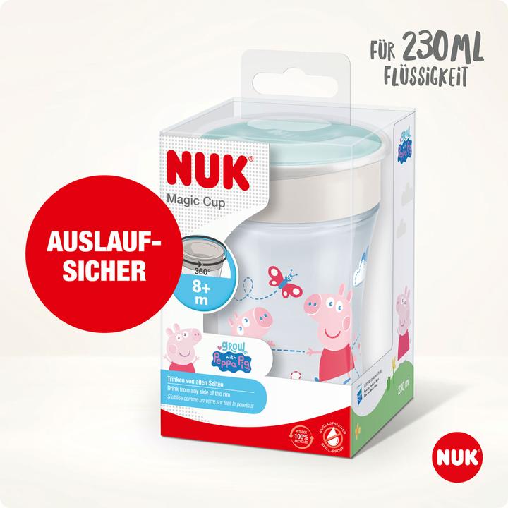 Image du produit NUK Magic Cup Peppa Pig 360°-Trinkrand