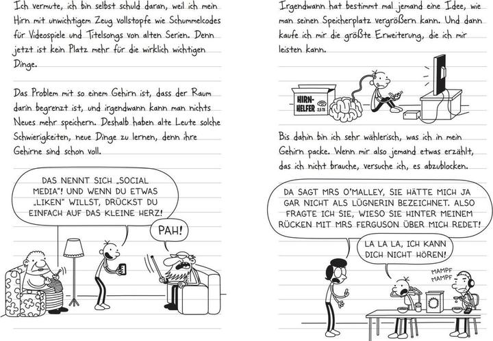 Actual product image Gregs Tagebuch 18 (German, Jeff Kinney., 2023)