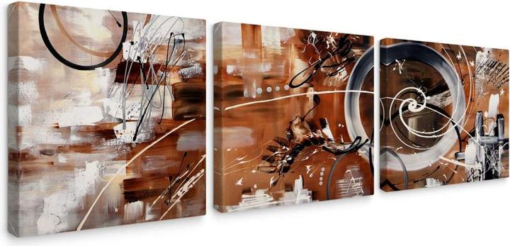 Produktbild Trenddeko Fedrau - Im Kreis (3-teilig) (40 x 40 cm)
